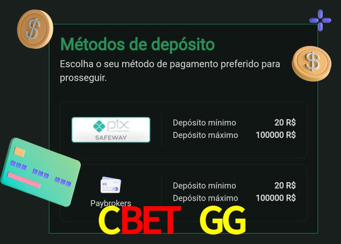 O cassino Cbet GG oferece uma grande variedade de métodos de pagamento
