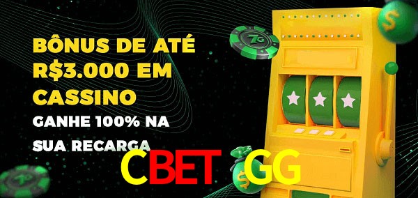 Cbet GG melhor bônus de depósito