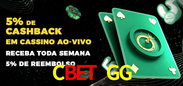 Promoções do cassino ao Vivo Cbet GG